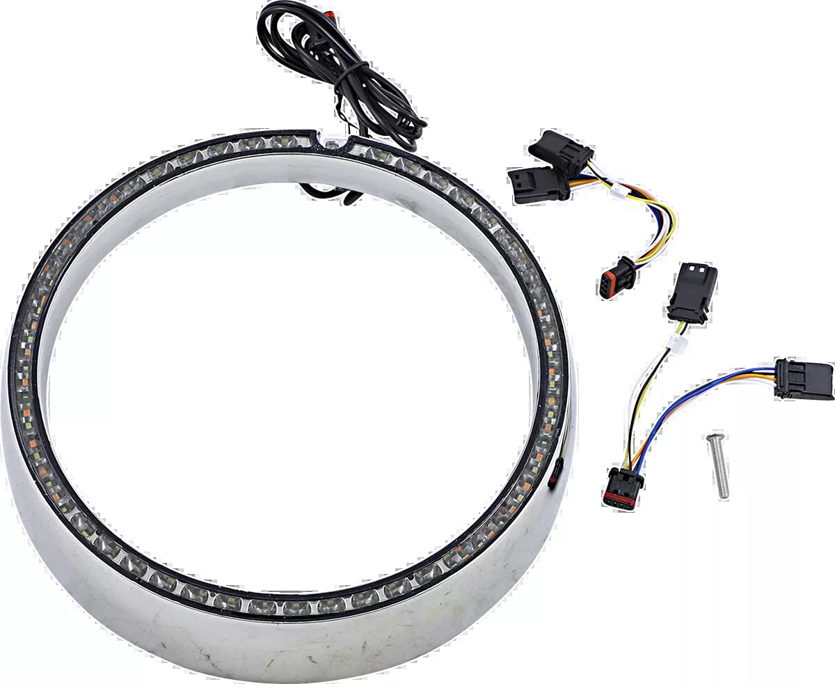 Trim Ring - Sequential Turn Signal - Chrome