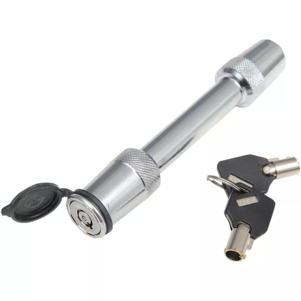 TRIMAX 4010-0031 T3 Machined Hardened Steel Locking Pin Receiver Lock – With Key – 5/8″ – Chrome