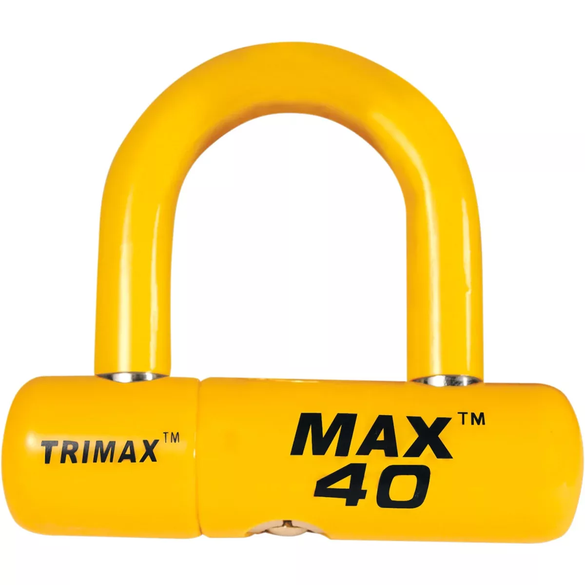 TRIMAX 4010-0058 MAX40YL Ultra-High-Security Disc/Cable Lock U-Lock Disc Lock - Yellow