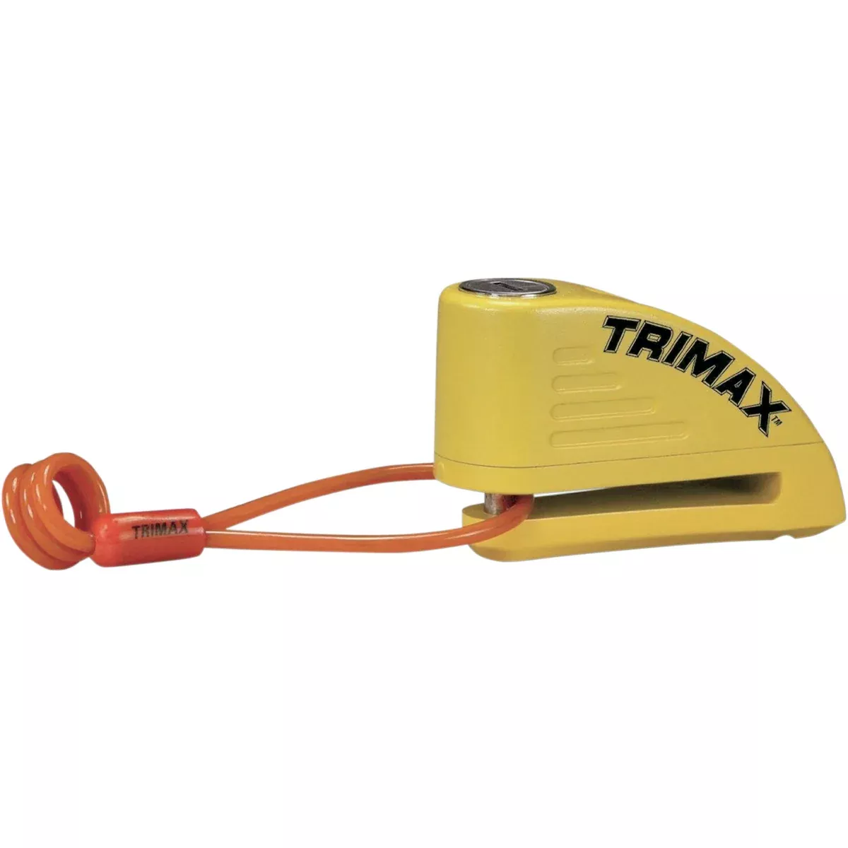 TRIMAX 4010-0185 TAL88YL Alarm Disc Lock yellow - 7 mm pin