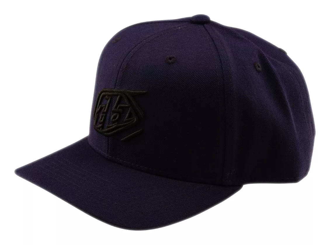 Troy Lee Badge Curved Snapback Hat