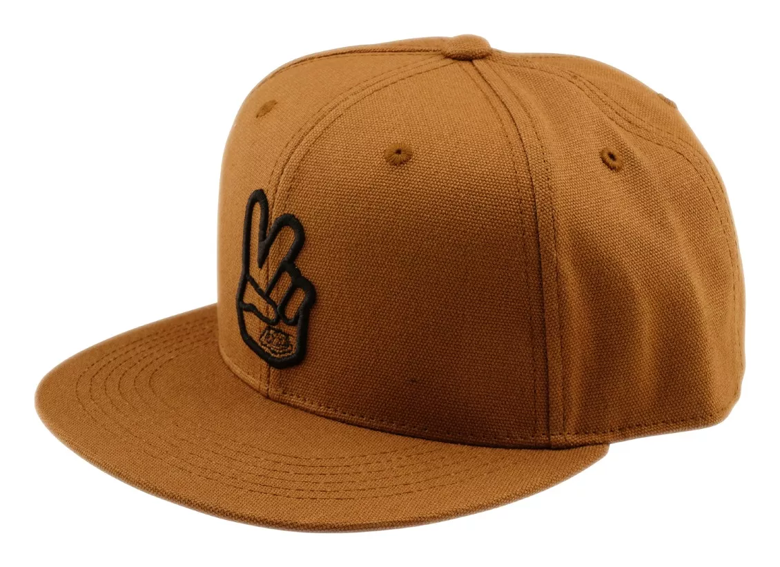 Troy Lee Peace Flat Bill Snapback Hat