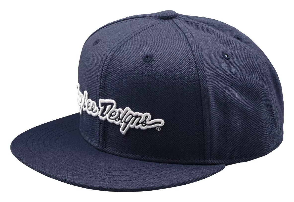 Troy Lee Signature Flat Bill Snapback Hat