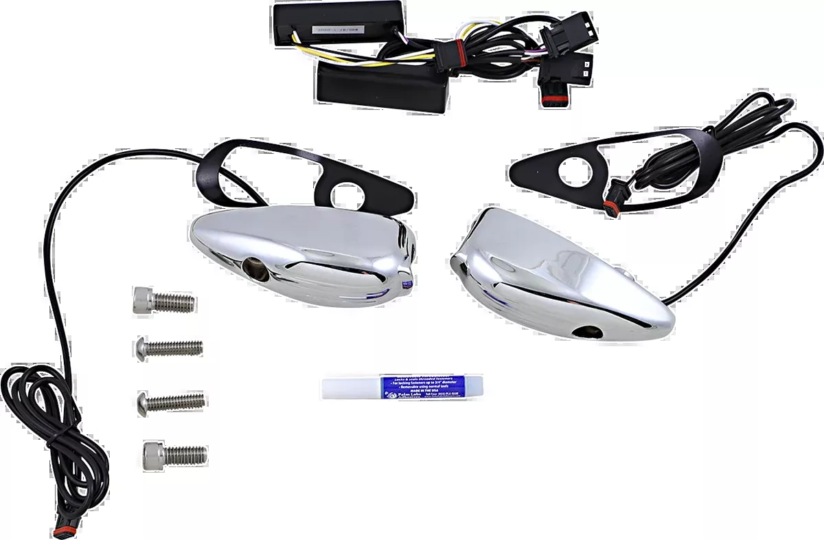 Turn Signal - FLTR - Chrome