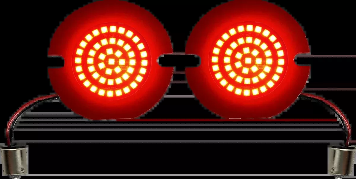 Turn Signal Insert - LED - Red - Flat