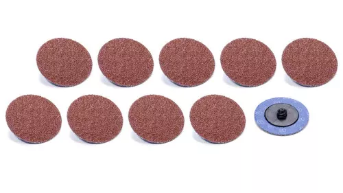 Twist Lock Sanding Disc 2in 80 Grit 10pk ALL12106