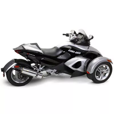 Two Brothers Can-Am Spyder 08-12 M-2 Black Series Slip-On Exhaust