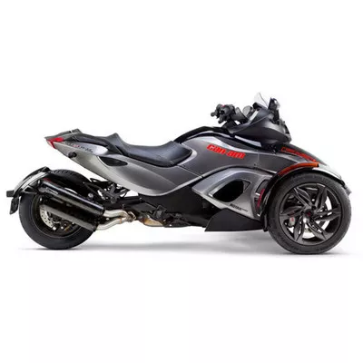 Two Brothers Can-Am Spyder RS/ST 2013 M-2 Black Series Slip-On Exhaust