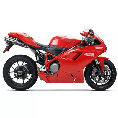Two Brothers Ducati 1098/848 07-08 M-2 Dual Black Series Slip-On Exhaust