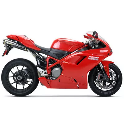 Two Brothers Ducati 1098/848 07-08 M-2 Dual Standard Series Slip-On Exhaust