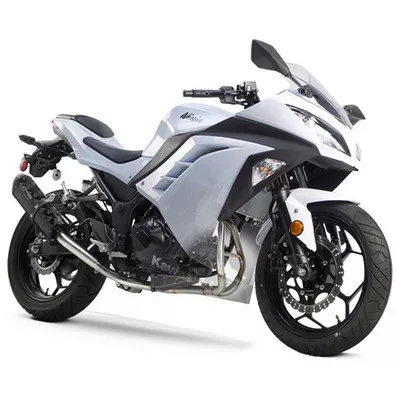 Two Brothers Kawasaki Ninja 300 13-17 M-2 Black Series Full Exhaust System