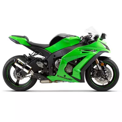 Two Brothers Kawasaki ZX-10R 11-16 M-2 Cat-Eliminator V3 Silver Series Slip-On Exhaust
