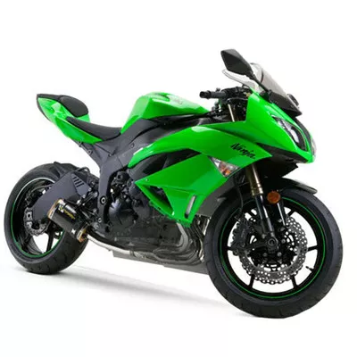 Two Brothers Kawasaki ZX-6R 09-26 M-2 Black Series Full Exhaust System