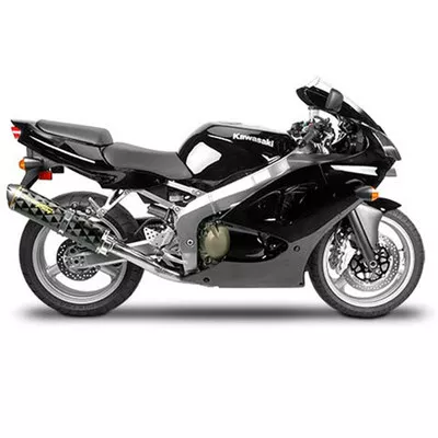 Two Brothers Kawasaki ZZR600 05-09 M-2 Black Series Flange On Exhaust