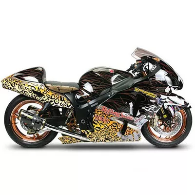 Two Brothers Suzuki Hayabusa 02-07 M-2 Black Series Dual Slip-On Exhaust
