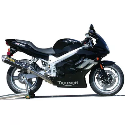 Two Brothers Triumph TT600 02-06 M-2 Black Series Slip-On Exhaust