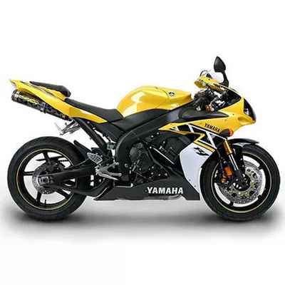 Two Brothers Yamaha YZF-R1 04-06 M-2 Black Series Slip-On Exhaust