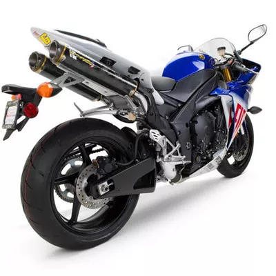 Two Brothers Yamaha YZF-R1 09-14 M-2 Dual Silver Series Slip-On Exhaust