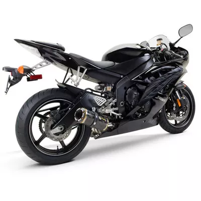 Two Brothers Yamaha YZF-R6 06-16 M-2 Black Series Slip-On Exhaust