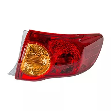TYC 11-6277-00-9 Right Tail Light Assembly for 2009-2010 Toyota Corolla