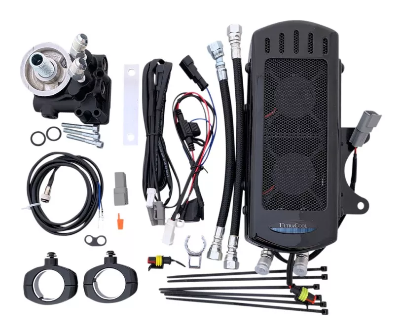 UltraCool Side Mount Oil Cooler Kit For Indian 2014-2026
