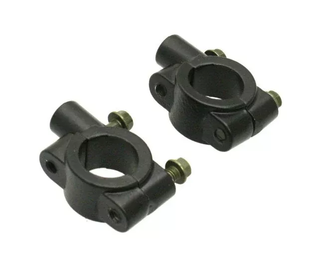 Universal Parts 7/8" Handlebar Mirror Mounts - 8mm