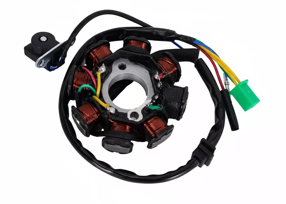Universal Parts 8-Coil AC Stator | GY6 125/150cc