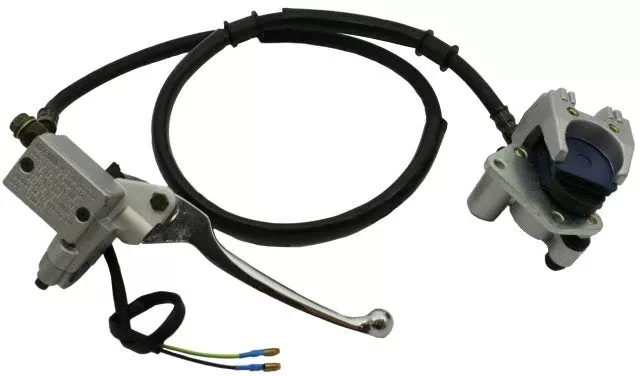 Universal Parts Front Hydraulic Brake Assy, GY6 Sport Style