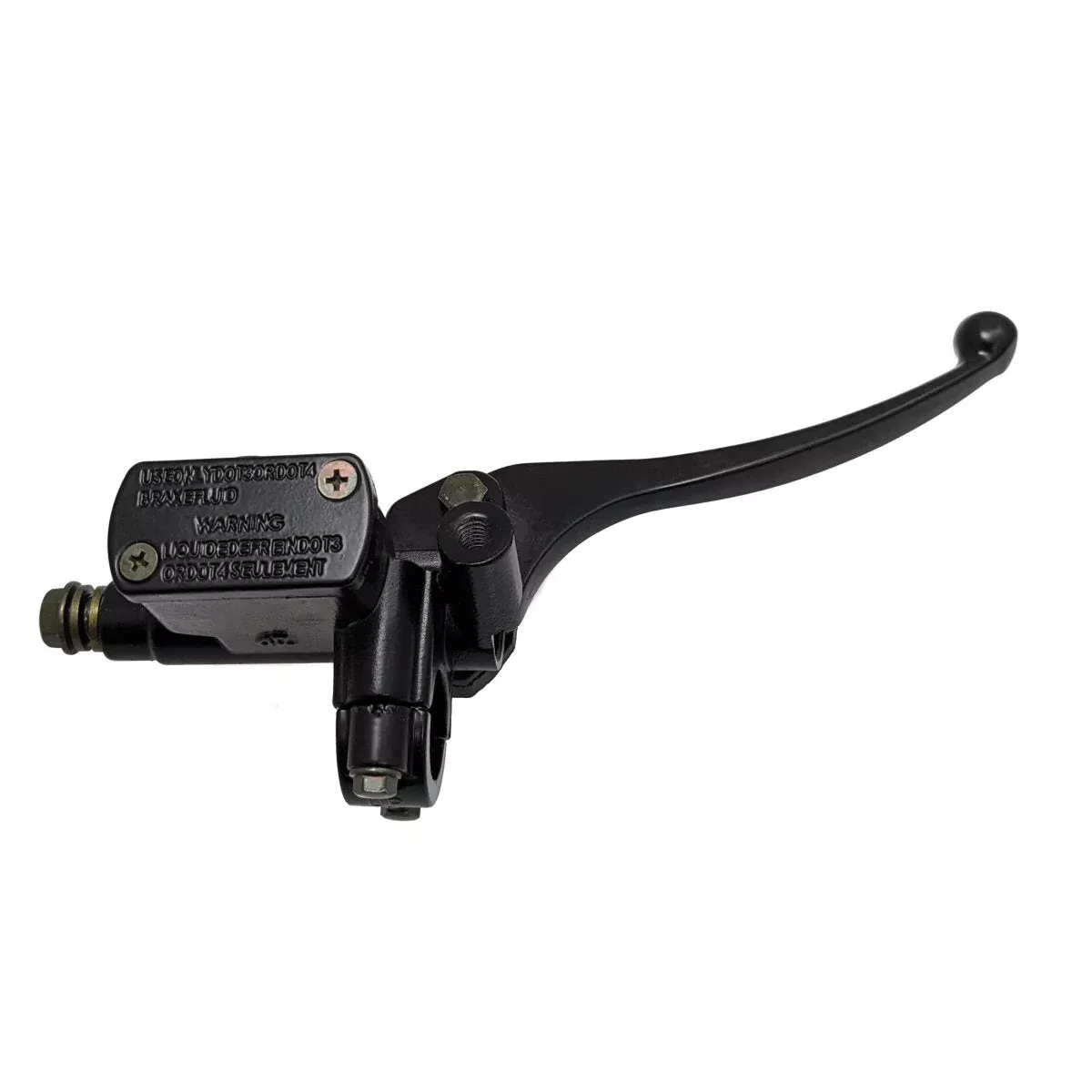 Universal Parts Right Brake Master Cylinder w/ Mirror Mount