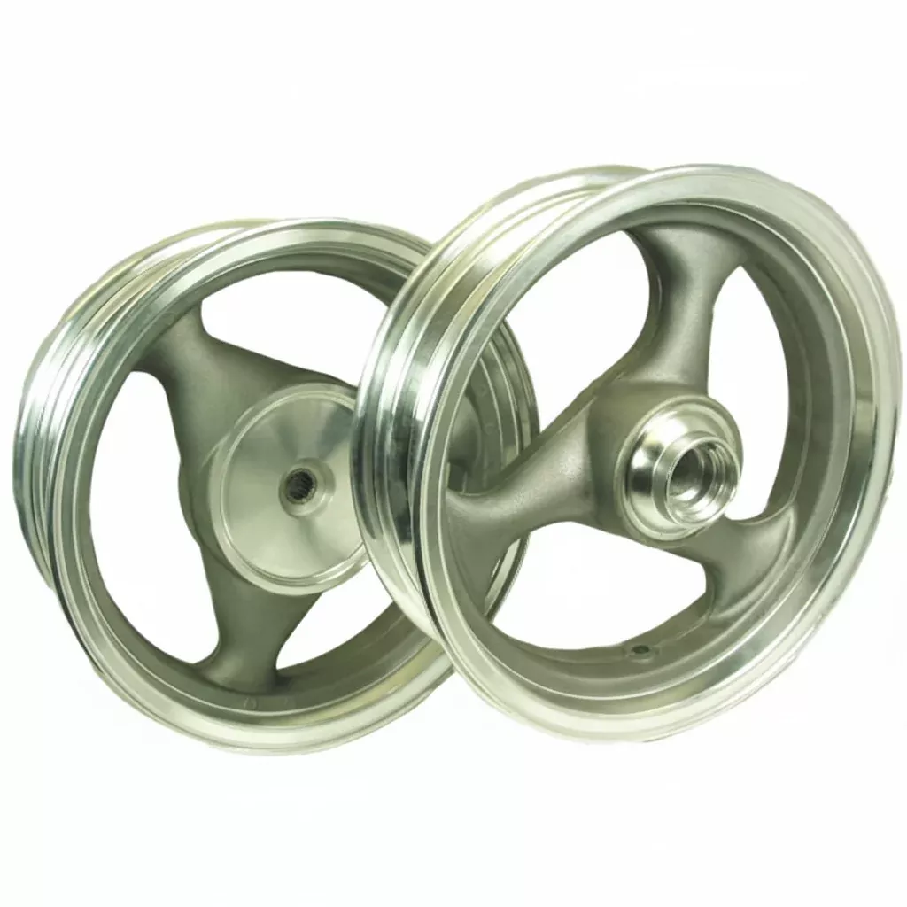 Universal Silver 13" Wheel Set 125-200cc GY6 Scooters