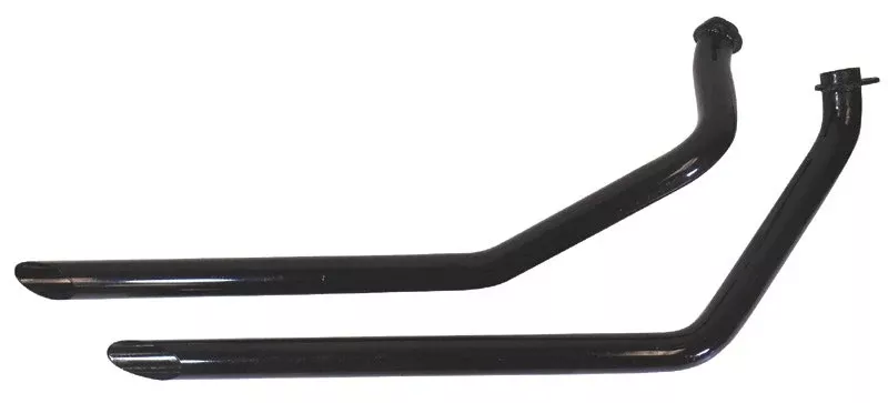 V-Factor 90030 Black 1-3/4" Drag Pipes Exhaust 86-06 Harley Softail FLST FXST