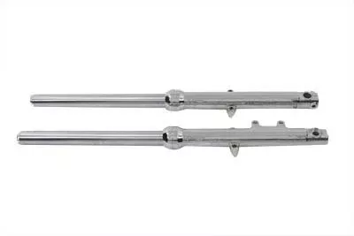 V-Twin 24-9985 Chrome 39mm Fork Tubes Assembly 31-1/2" 88-99 Harley FXR & Dyna
