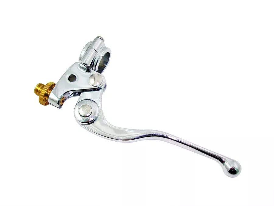 V-Twin 26-0057 Chrome Vintage Handlebar Clutch Handle Assembly Harley Davidson