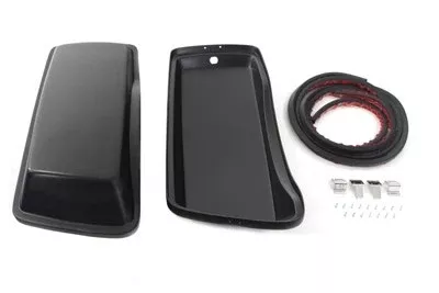 V-Twin 49-2725 Fiberglass Saddlebag Lids Gasket Hardware Set 85-92 Harley FLT