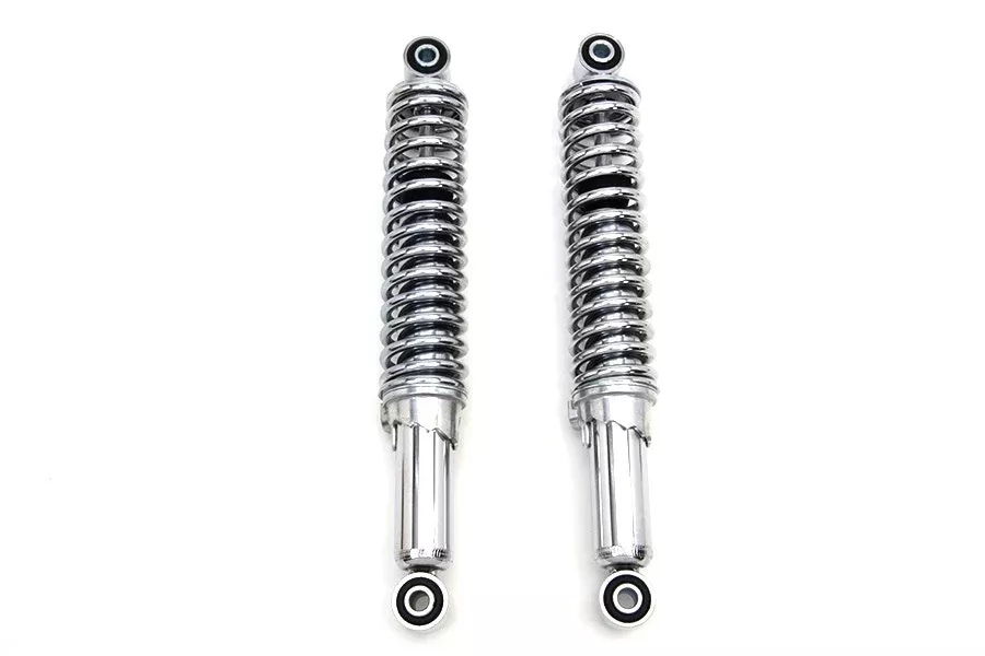 V-Twin 54-0099 Chrome 13" Rear Shock Set 79-81 Harley Sportster XL Models