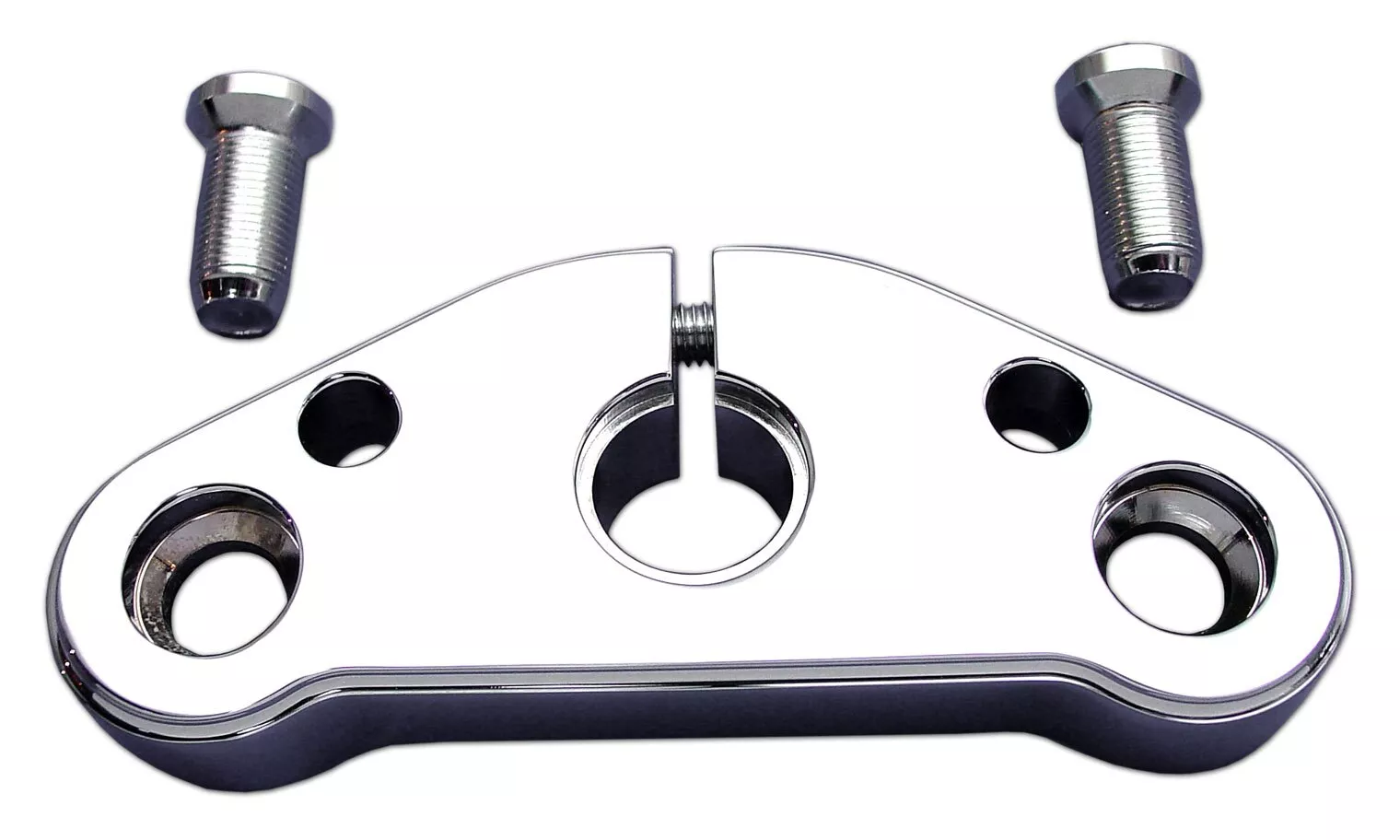 V-Twin Mfg. Billet Top Triple Tree For Harley FXSTS 1988-2006
