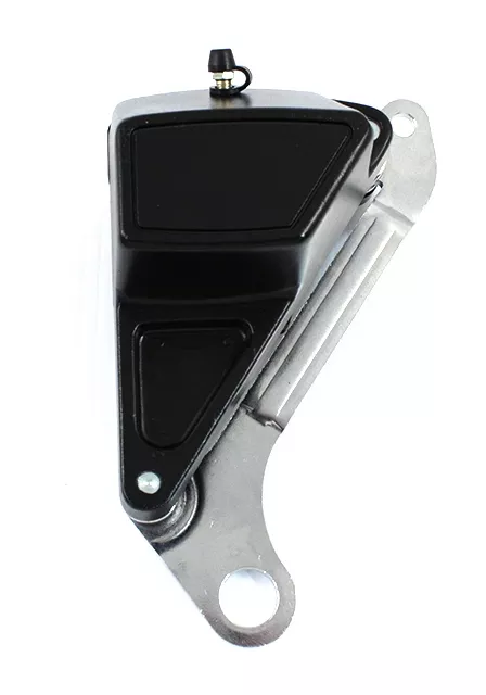V-Twin Mfg. Black Front Caliper Assembly For Harley FX / XL 1974-1977
