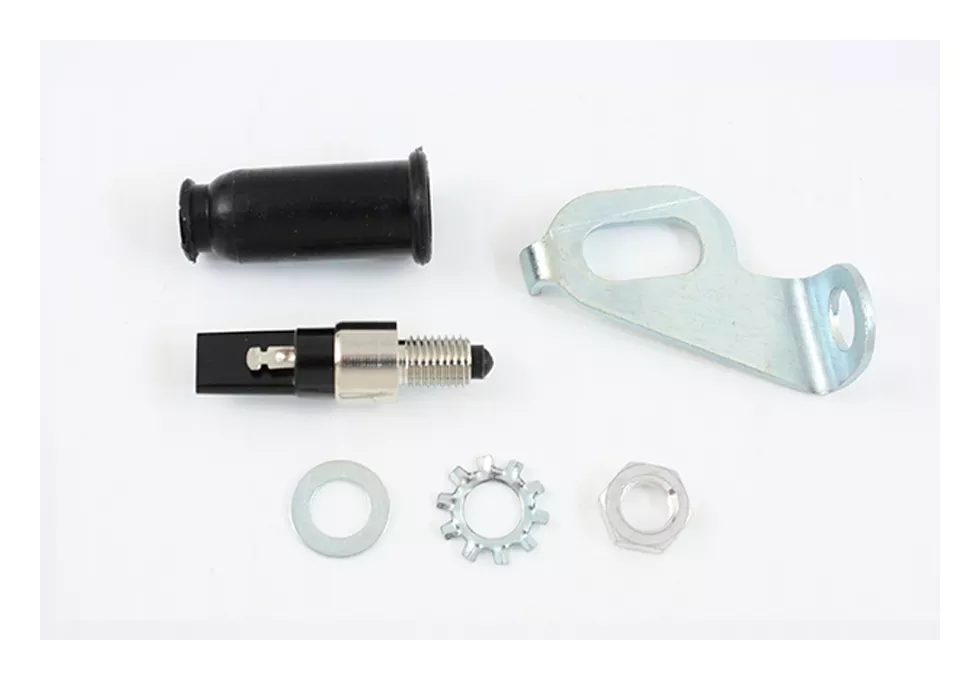 V-Twin Mfg. Push Type Brake Switch Kit For Harley XLCR 1977-1978