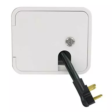 Valterra A10-2150VP White Carded Electrical Hatch for RVs and Trailers