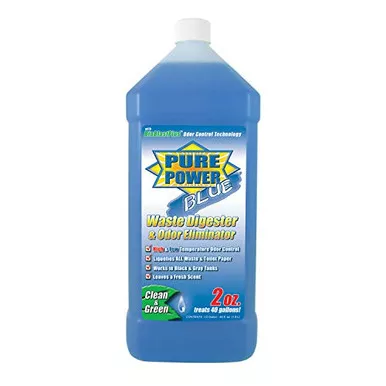 Valterra V23003 'Pure Power Blue' Waste Digester and Odor Eliminator - 64 oz