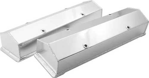 Valve Covers SBC Fab Aluminum w/o Tubes ALL26170