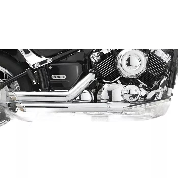 Vance & Hines 04-05 XVS650 Shortshots 2:2 FS Chrome
