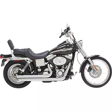 Vance & Hines Big Shots Staggered Exhaust Chrome 17911