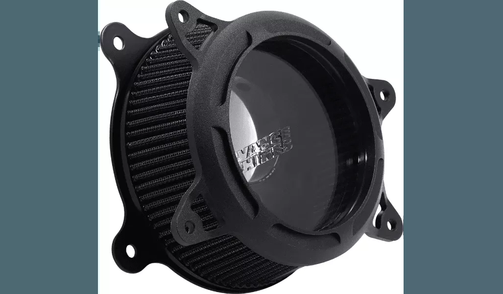 Vance & Hines VO2 Insight Air Cleaner Kit for '02-07 Harley Davidson Touring, '00-15 Softail, '99-07 Dyna - Wrinkle Black