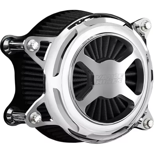 Vance & Hines VO2 X Air Intake for 2008-2016 Harley Twin Cam TBW - Chrome