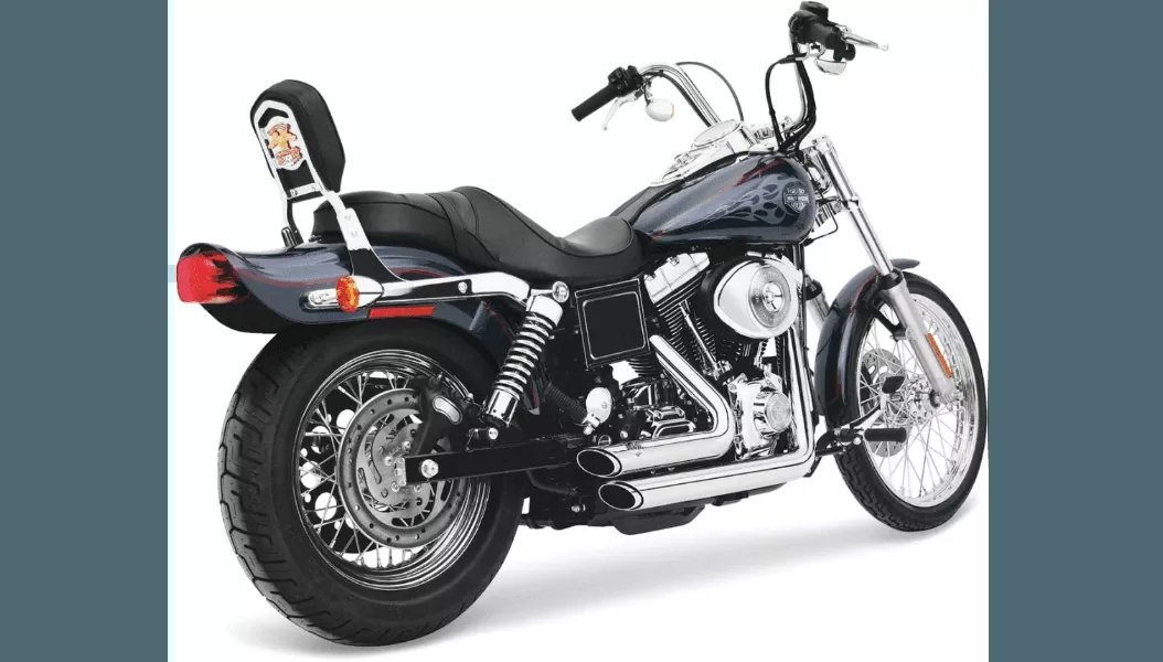 Vance & HinesShortshots Staggered Exhaust System for '91-05 Harley Davidson Dyna Models - Chrome