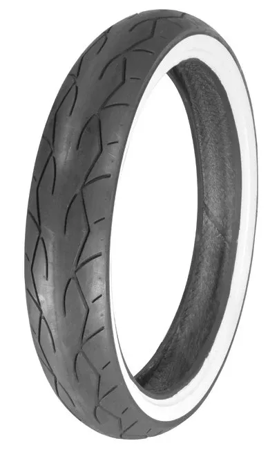Vee Rubber 50902 Twin VRM302 White Wall 120/50-26 FrontTire