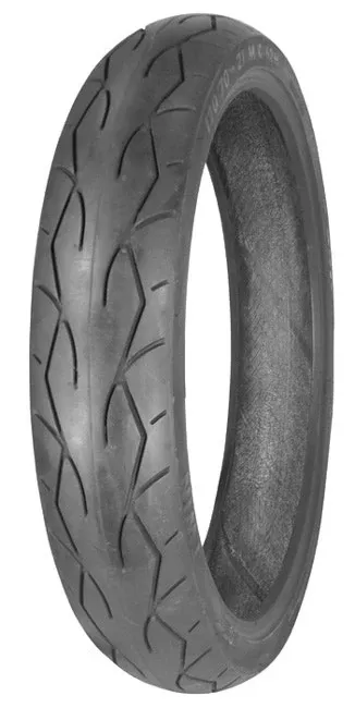 Vee Rubber 50915 Twin VRM302 Black Wall 100/90-19 Front Tire