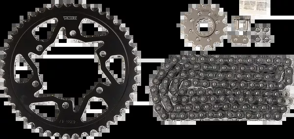 Vortex Chain And Sprocket Kit – HFRS – Black – Yamaha FZ/MT-09/XSR900