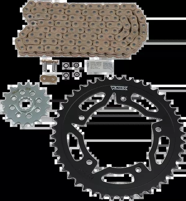 Vortex Chain And Sprocket Kit – HFRS – Gold – Suzuki GSX-R750/1000